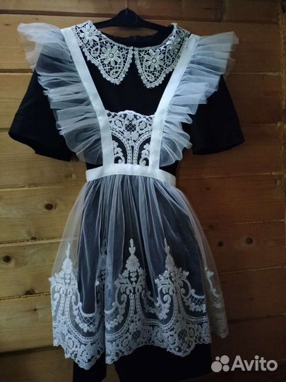 Фартук школьный с формой