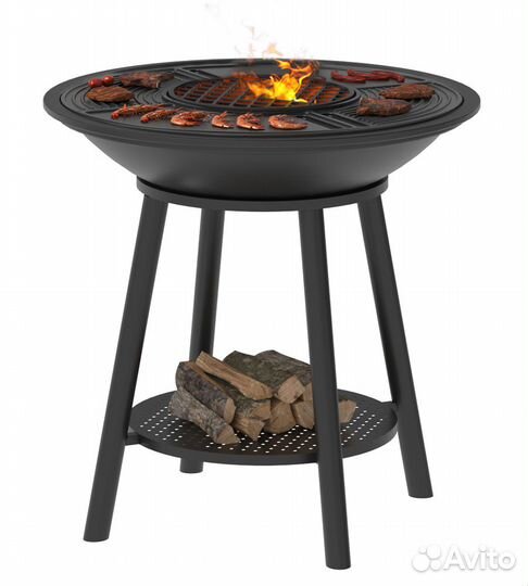 Чугунный Fantastic Grill Везувий 700 Престиж (чаша