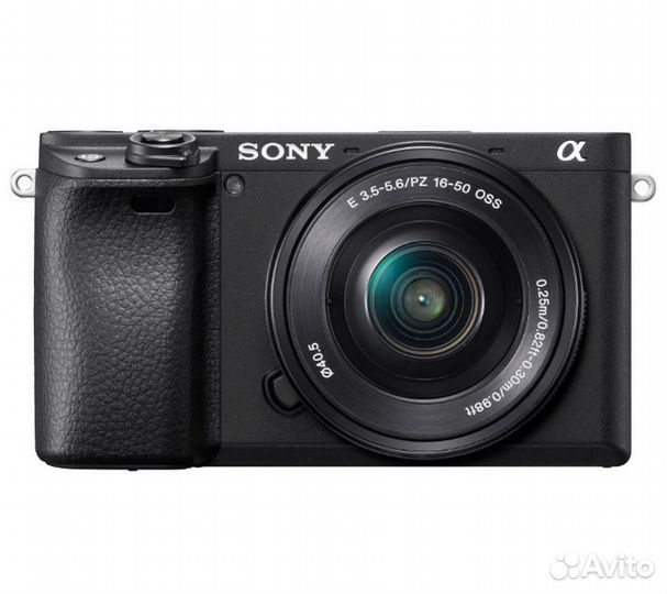 Фотоаппарат Sony Alpha A6400 kit 16-50mm черный