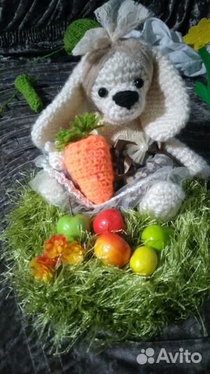 Мягкие игрушки вязанные