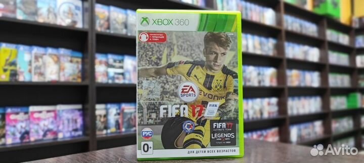 Fifa 17 xbox 360 Диск