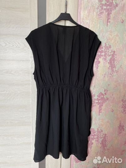 Легкое летнее черное платье