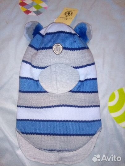 Шапка шлем новая зимняя