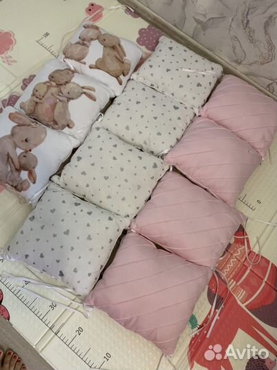 Бортики в детскую кроватку