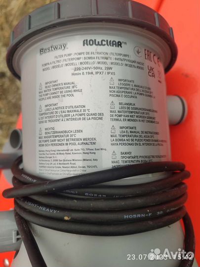 Фильтр насос для бассейна bestway