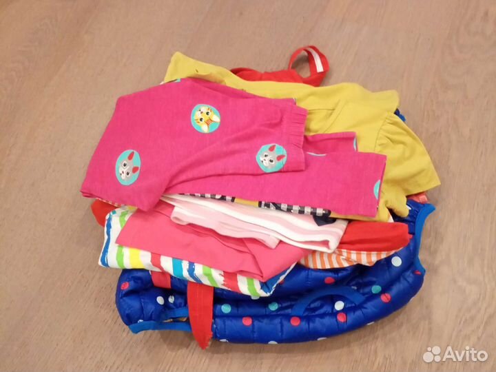Вещи пакетом на девочку 110