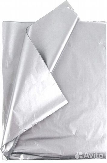 Бумага тишью золото, серебро