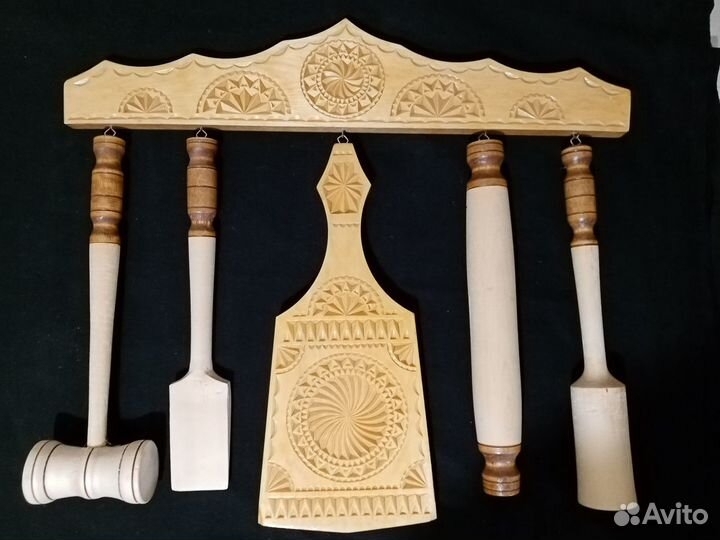 Новый Набор для кухни из дерево резьба