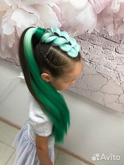 Косы с канекалоном афрокосы Афрокудри