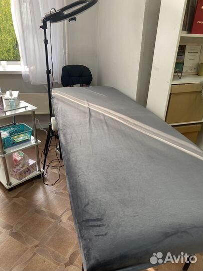 Чехол велюровый на кушетку