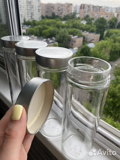 Стеклянные банки для хранения