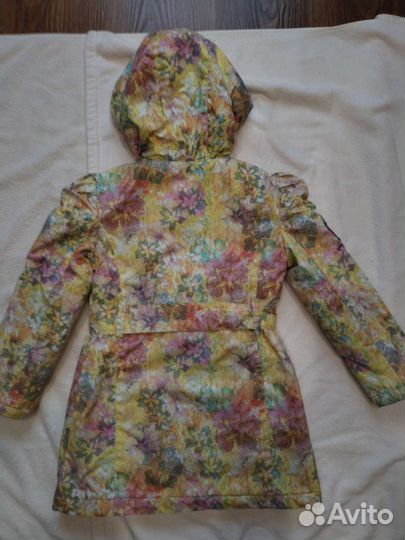 Пальто демисезонное для девочки тм nels