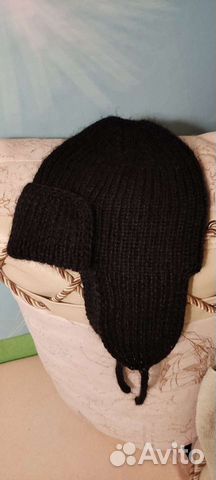 Шапка женская ушанка