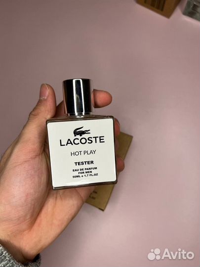 Lacoste hot play оригинальный тестер 50 мл