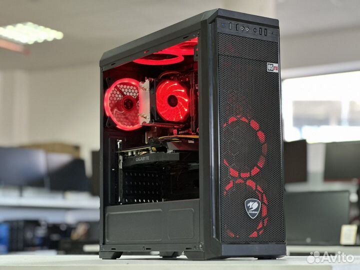 Игровой пк Ryzen 5 2600/gtx 1660/512 ssd