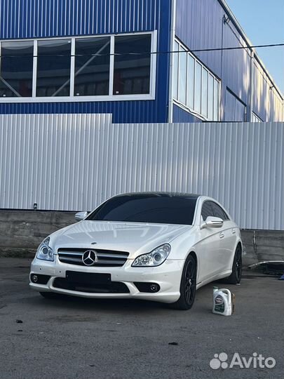 Бампер cls w219 amg