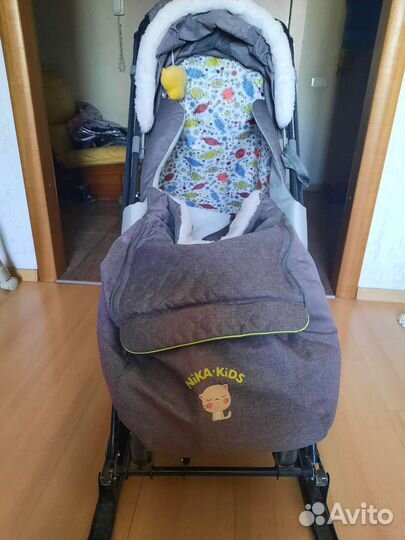 Коляска санки