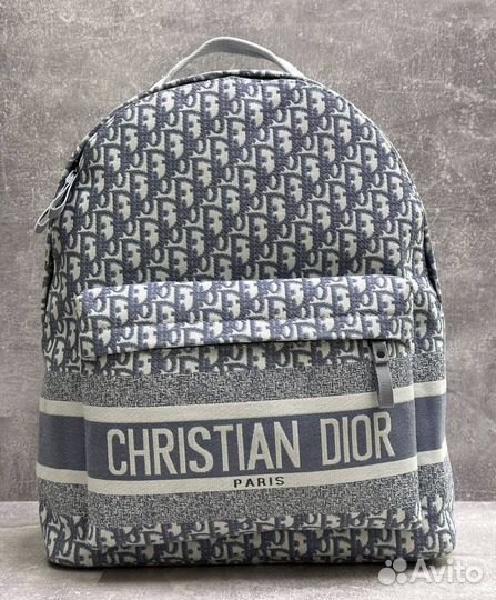 Рюкзак женский christian dior жаккардовый люкс