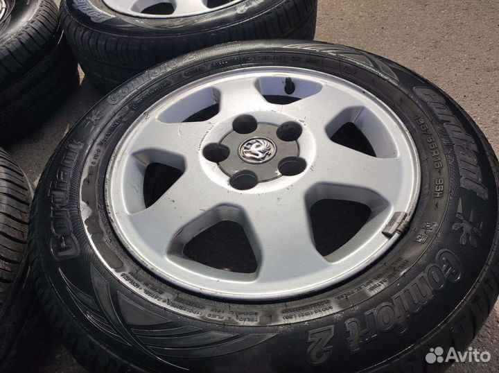 Резина на дисках 195 65 r15 летняя opel 110x5