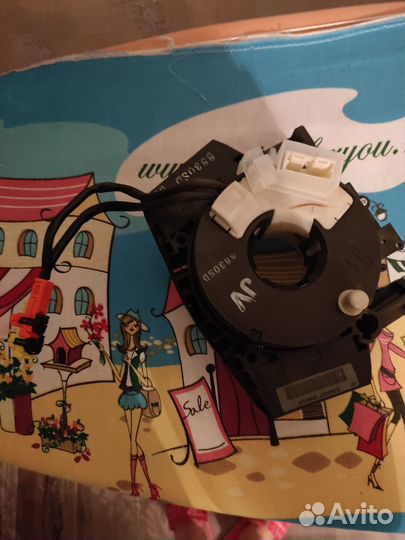 Подрулевой шлейф nissan qashqai j10