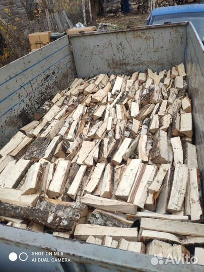 Дрова березовые колотые