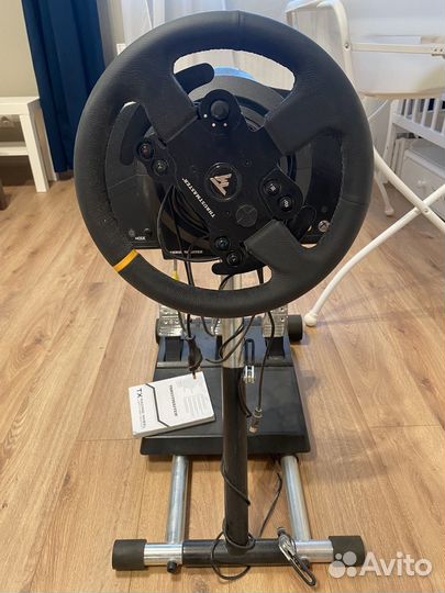 Игровой руль с педалями для ps4
