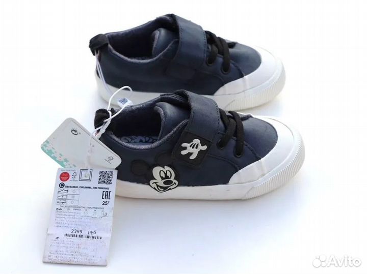 Новые кеды zara оригинал 23 для мальчика