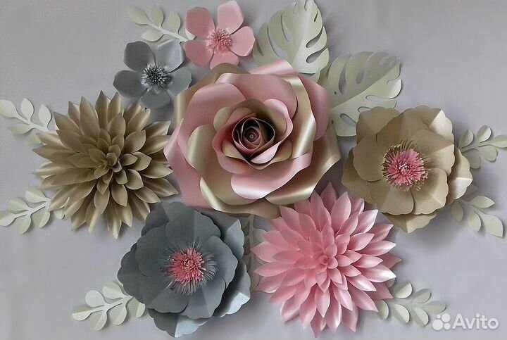 Бумажные цветы. Цветы из бумаги