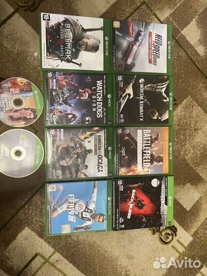 Игры на xbox one диски