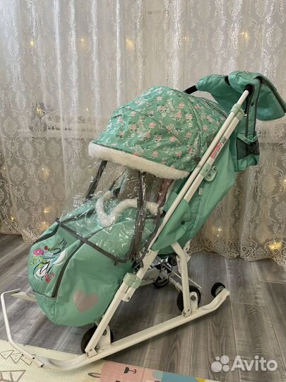 Коляска санки