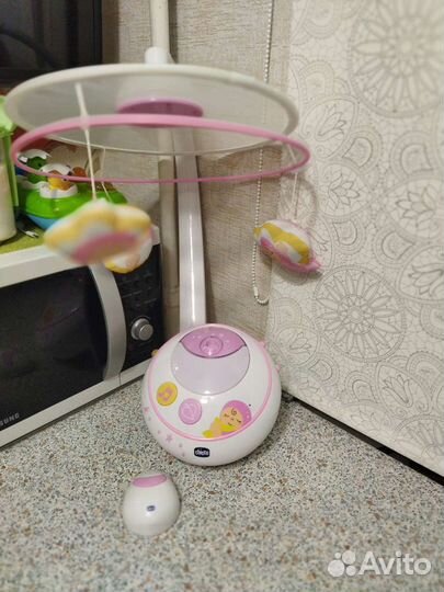 Мобиль на кроватку chicco«Волшебные звезды»