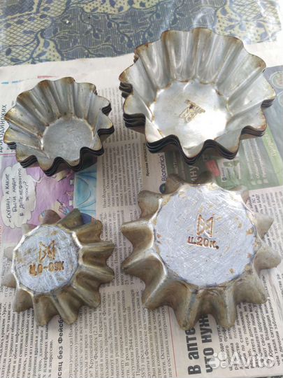 Формочки для кексов СССР