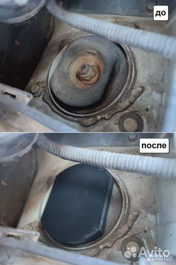 Заглушка опоры стойки на Nissan Leaf