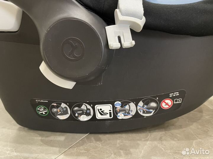 Автокресло Cybex Aton B i-Size Steel Grey