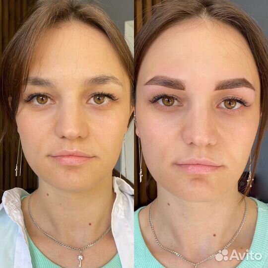 Оформление бровей