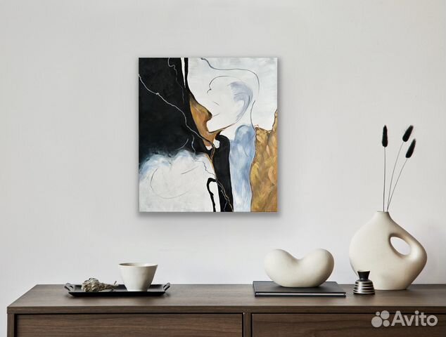 Картина абстракция ' Ветер '