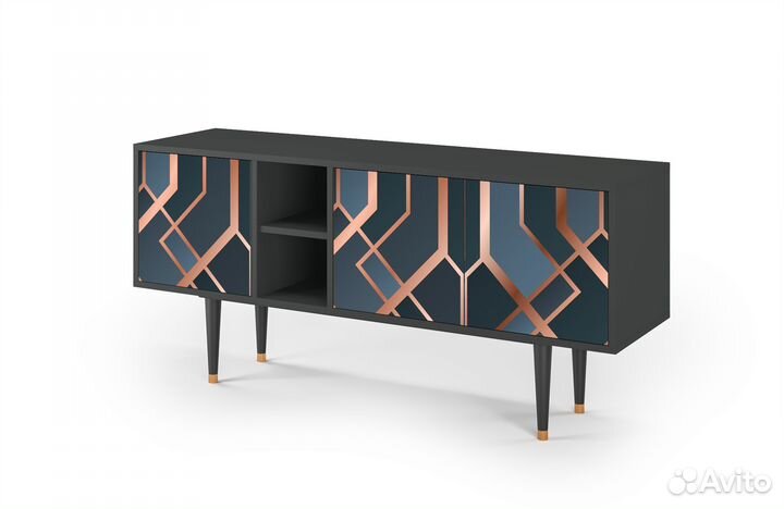 Тв-тумба T5 - Антрацит - Ashy 1920'