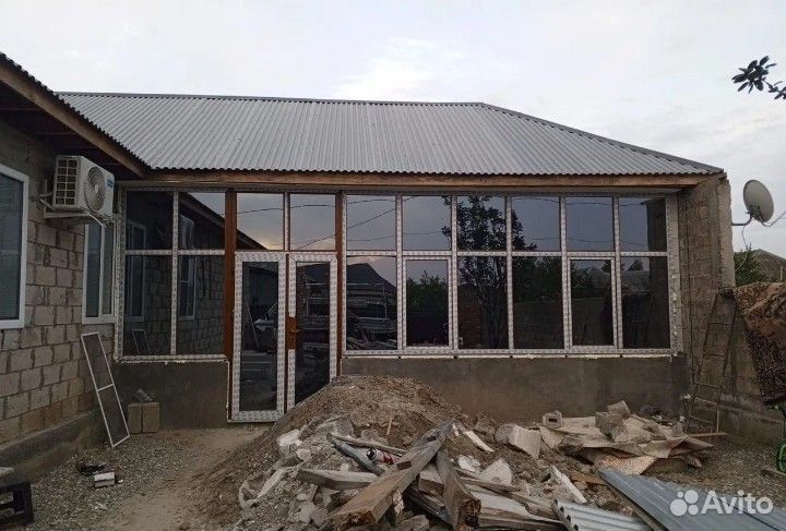 Алюминиевые окна двери витражи