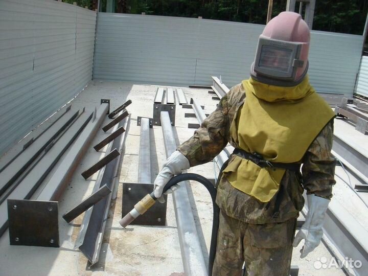 Пескоструйная обработка с выездом на обьект