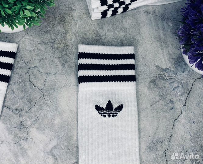 Носки Adidas оригинал Solid Crew