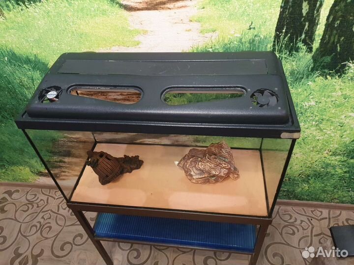 Аквариум 120 литров с тумбой
