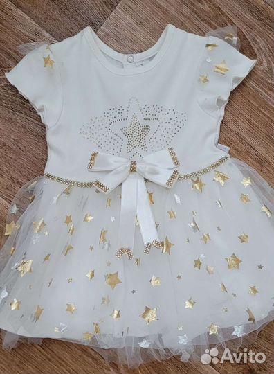 Платье для девочки 80 размер
