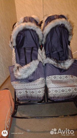 Санки для двойни