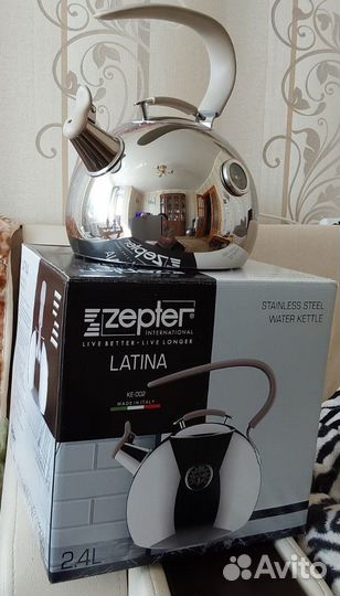 Посуда Zepter /чайник новый