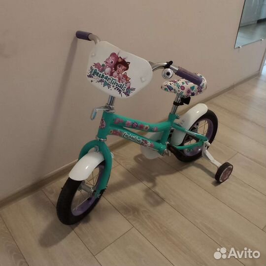 Велосипед детский 4-х колесный, 12 дюймов