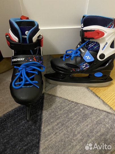 Коньки детские раздвижные 30 33