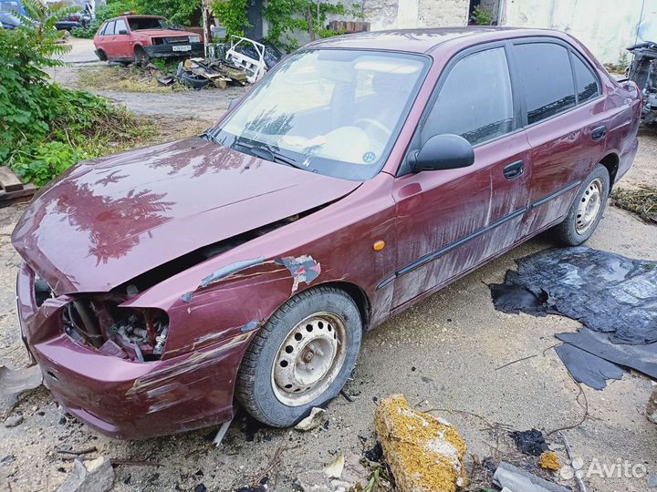 Hyundai Accent (+тагаз) 2000-2012 разбор частями