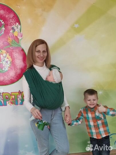 Слинг-шарф ellevill AIR william С шерстью мериноса