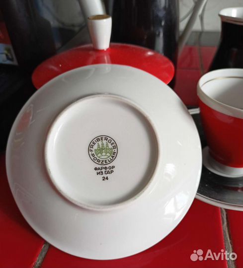 Набор кофейный freiberger, гдр. 70-ые гг