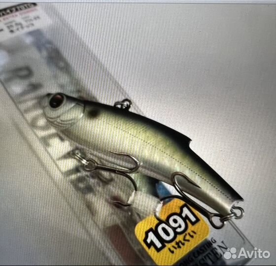 Раттлины Bassday range VIB 70TG и 80ES Вес 23 g